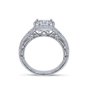 Verragio Venetian AFN-5007P Halo Pave Diamond Engagement Ring