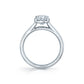 Sylvie 14K White Gold "Allison" Solitaire Engagement Ring