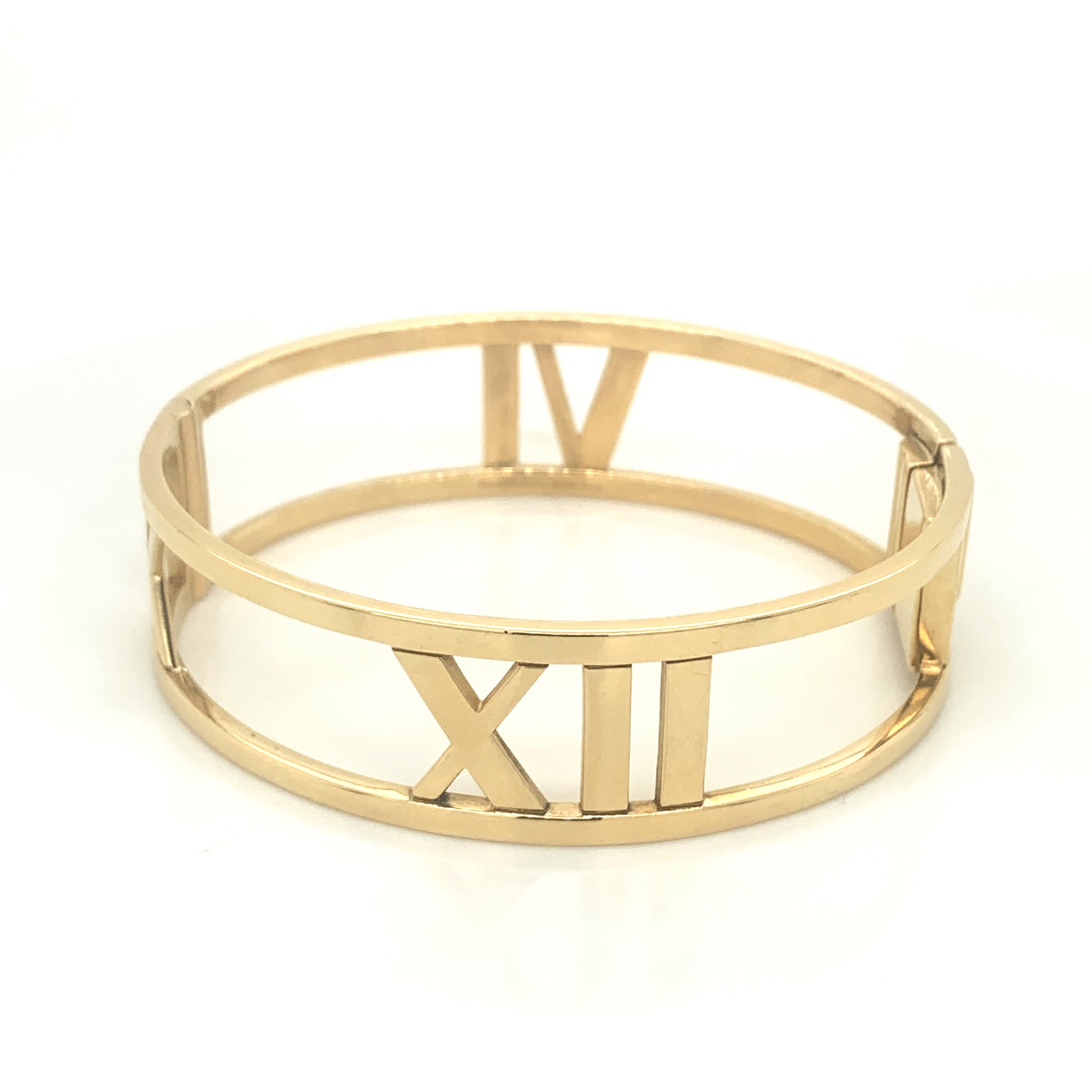 18K Yellow Gold Tiffany & Co. Atlas Yellow Gold Bangle