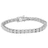 14k white gold diamond tennis bracelet 