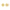 14K Yellow Gold Diamond Clover Textured Stud Earrings