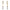 14K Yellow Gold Diamond Paper Clip Drop Earrings