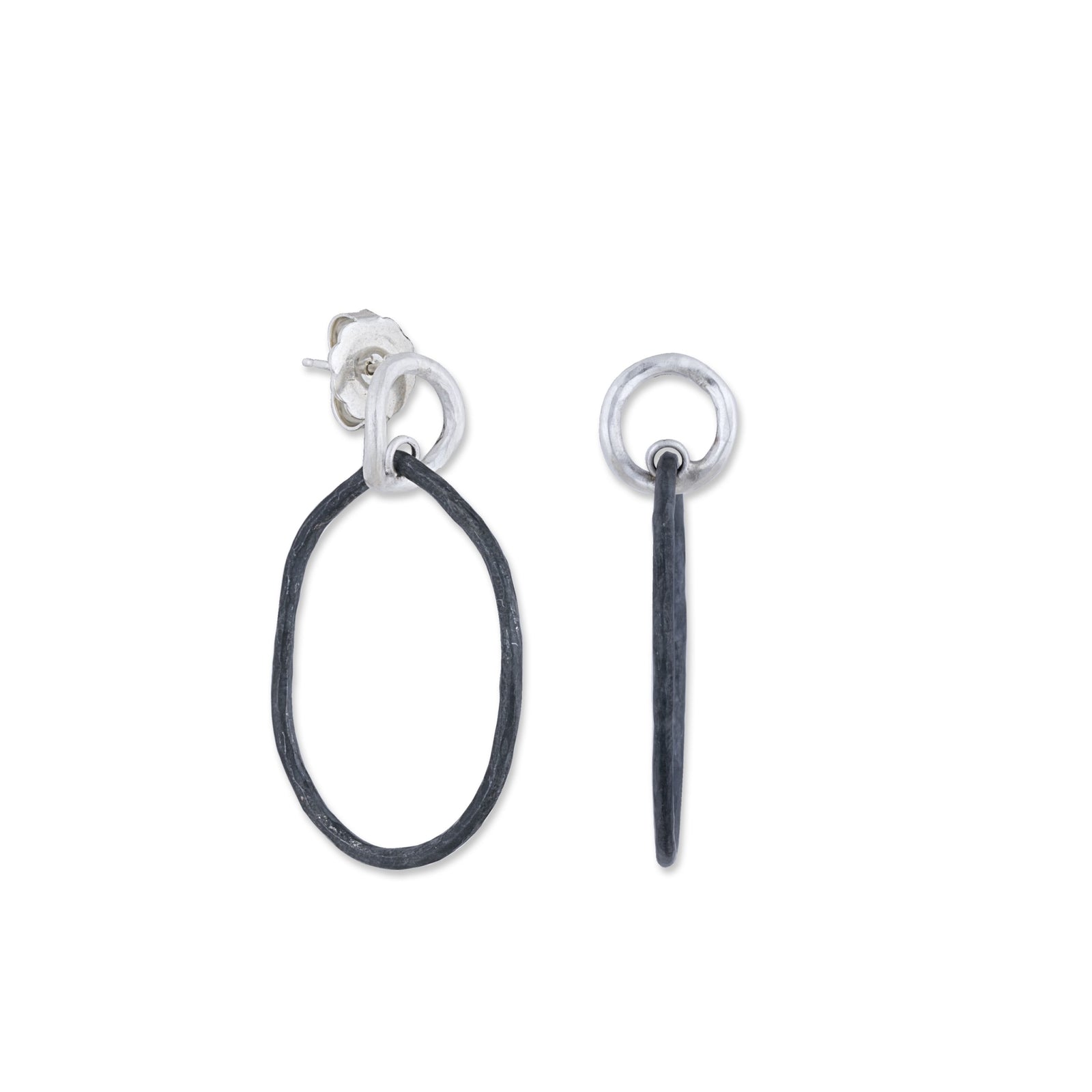 Lika Behar Sterling Silver “Reflections” Earrings