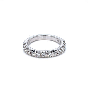 14K White Gold 3/4 Carat Diamond Wedding Ring
