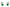 14K White Gold Emerald Stud Earrings with Diamond Halo