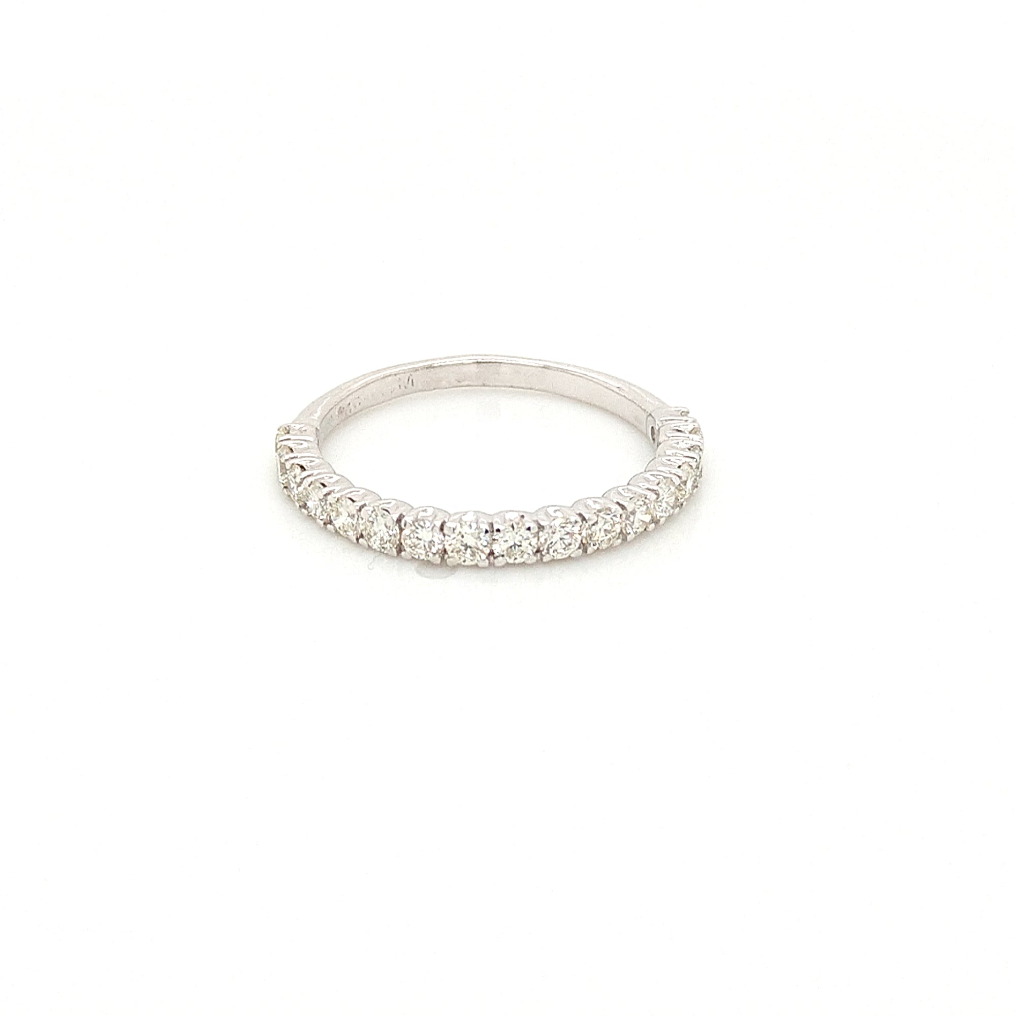 14K White Gold Diamond 3/4 Carat Ring