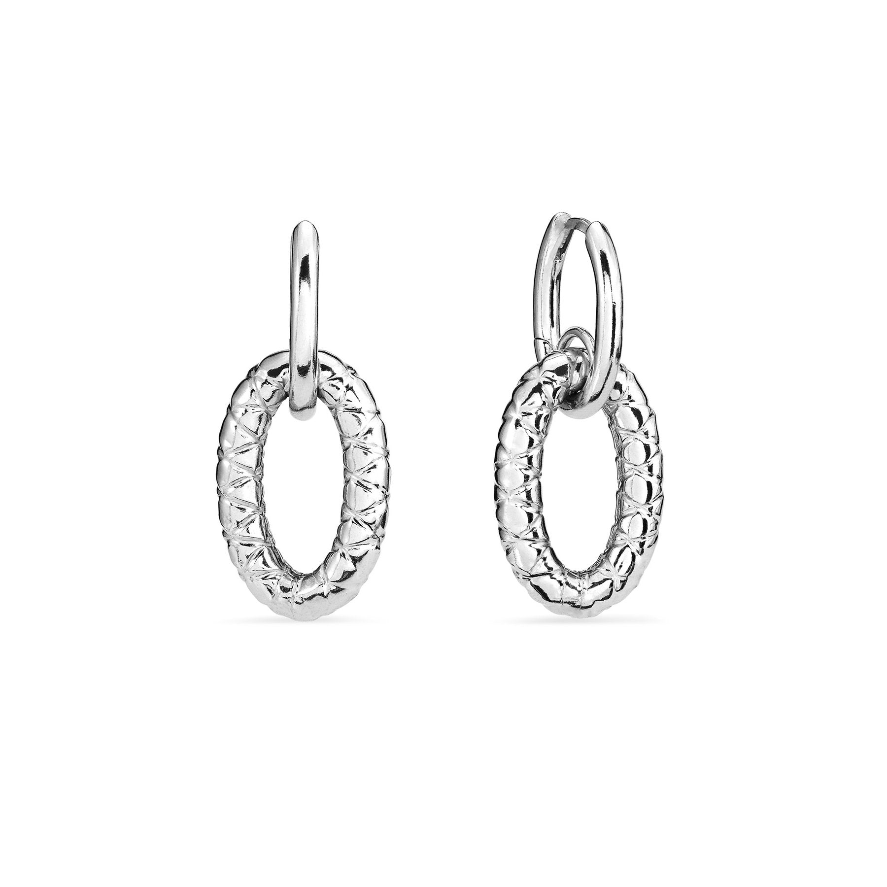Judith Ripka Sterling Silver Drop Earrings