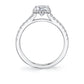 Sylvie "Anastasia" Hidden Halo Engagement Ring - S1953