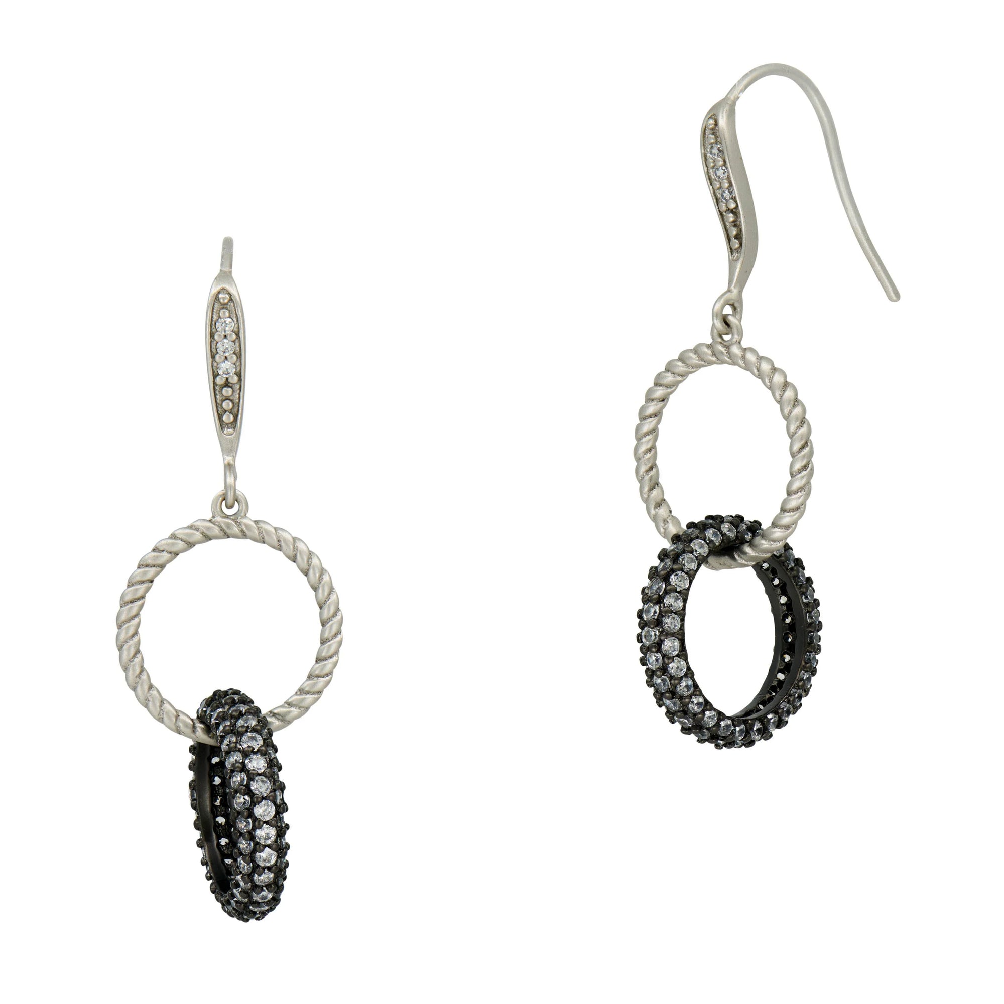 Freida Rothman "Twisted Cable Link Earring"