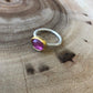Lika Behar Sterling Silver & 24K Gold Pink Tourmaline Ring