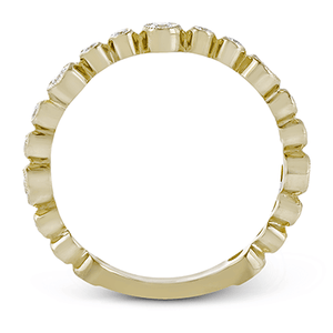 Simon G. 18K Yellow Gold Diamond Fashion Stackable Ring