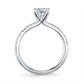 Sylvie 14K White Gold "Adorlee" Diamond Engagement Ring - S1093