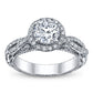 Verragio Venetian AFN-5005R Diamond Halo Pave Engagement Ring