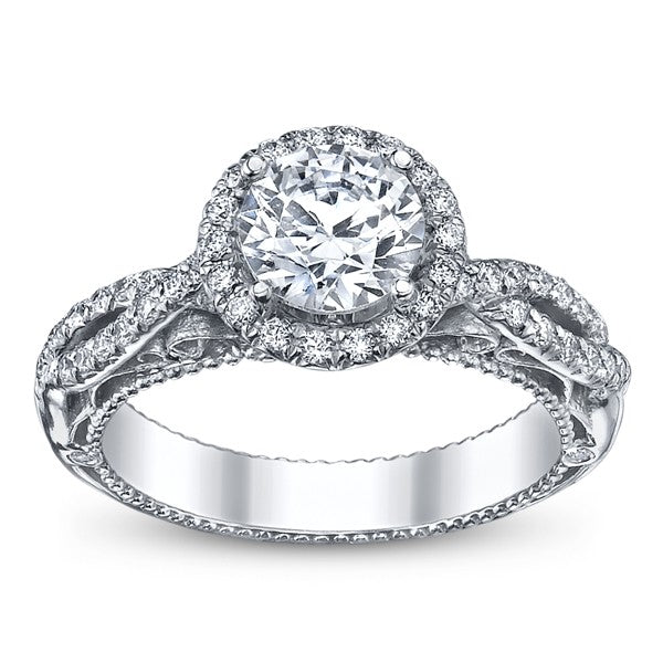 Verragio Venetian AFN-5005R Diamond Halo Pave Engagement Ring