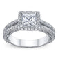 Verragio Venetian AFN-5007P Halo Pave Diamond Engagement Ring