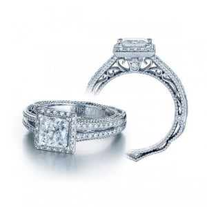 Verragio Venetian AFN-5007P Halo Pave Diamond Engagement Ring