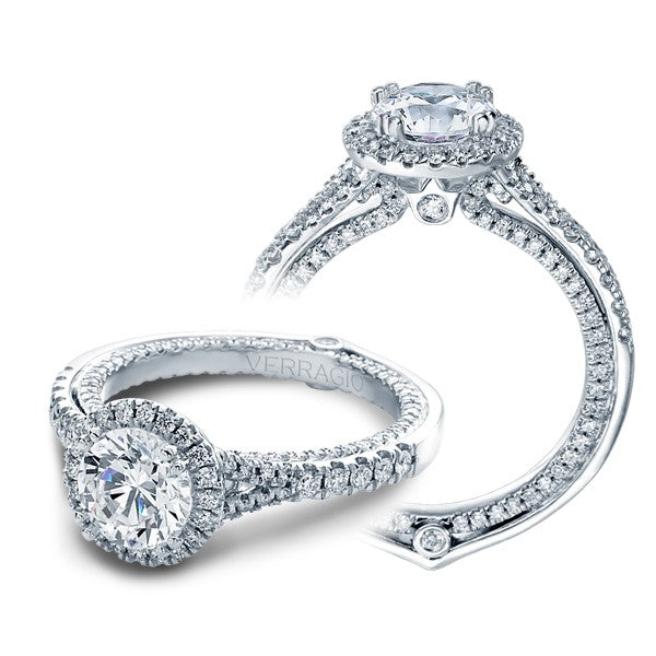 Verragio Couture ENG-0424DR Diamond Halo Prong Set Engagement Ring