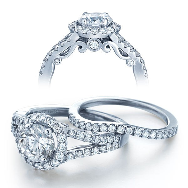 Verragio Insignia INS-7010R Diamond Halo Prong Engagement Ring