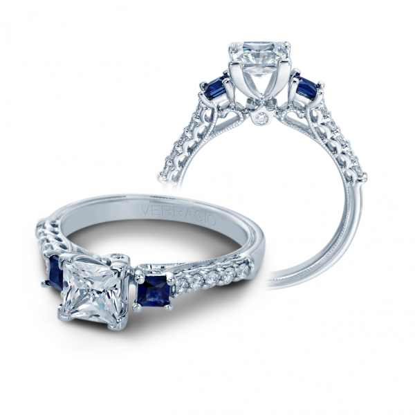 Verragio sapphire engagement online rings