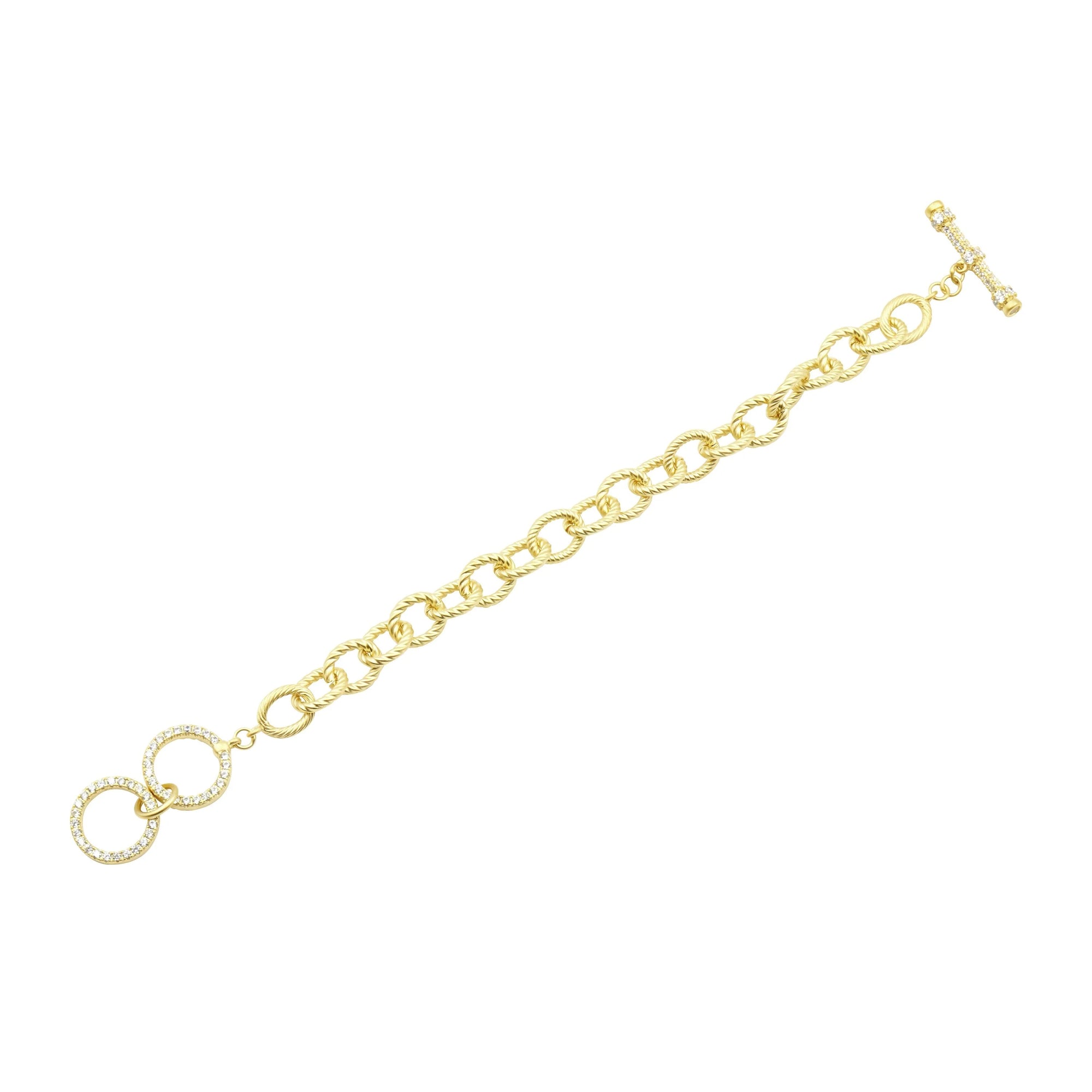 Freida Rothman "Harmony Golden Link Bracelet"